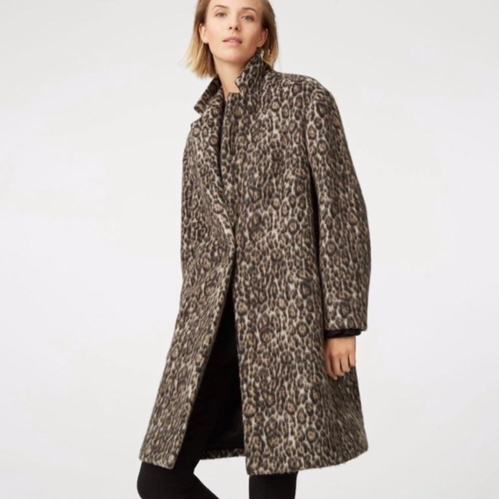 Club Monaco Coat in Leopard
